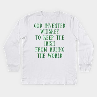 irish design Kids Long Sleeve T-Shirt